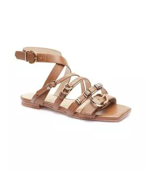 Кожаные сандалии marli 08 Pinko, коричневый