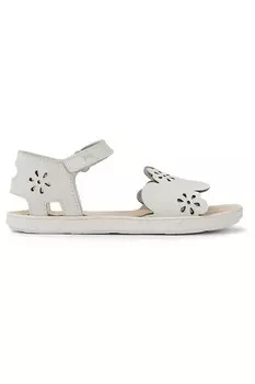 Кожаные сандалии Miko 719 с перфорацией Camper, белый