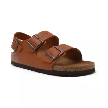 Кожаные сандалии Milan nl Birkenstock, коричневый