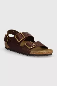 Кожаные сандалии Milano Bold Gap Birkenstock, коричневый