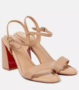 Кожаные сандалии Miss Jane 85 Christian Louboutin, Liche