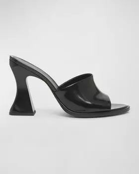 Кожаные сандалии-мюли Cha Cha Bottega Veneta, цвет Black