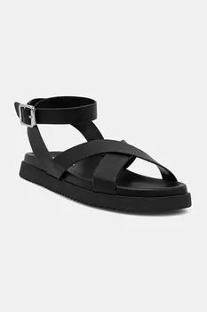 Кожаные сандалии My Bestie Steve Madden, черный
