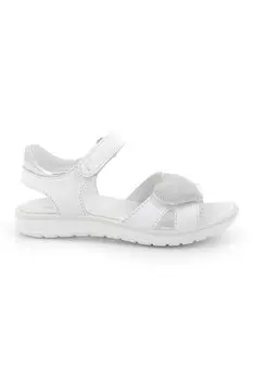 Кожаные сандалии на липучке Primigi, белый