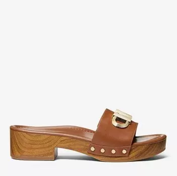 Кожаные сандалии на платформе Michael Michael Kors Parker, коричневый