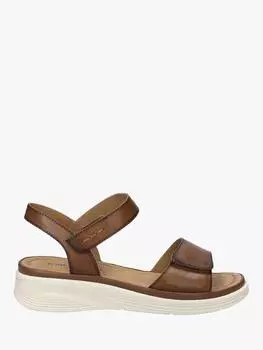 Кожаные сандалии на ремешках sevran 01 Josef Seibel, темно-коричневый