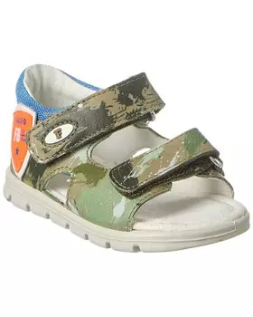 Кожаные сандалии Naturino Falcotto Galwalk, зеленый