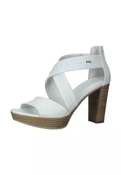 Кожаные сандалии NeroGiardini, белый