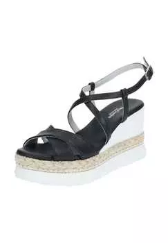 Кожаные сандалии Nerogiardini, черный