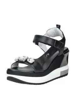 Кожаные сандалии Nerogiardini, черный