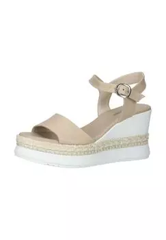 Кожаные сандалии NeroGiardini, цвет Beige/ Wei