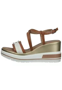 Кожаные сандалии NeroGiardini, цвет Cognac