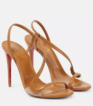 Кожаные сандалии Nudes Rosalie Christian Louboutin, бежевый