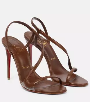 Кожаные сандалии Nudes Rosalie Christian Louboutin, коричневый