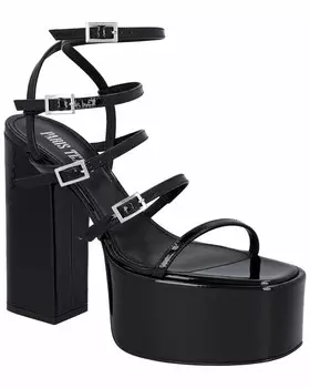 Кожаные сандалии Paris Texas Jessica, черный