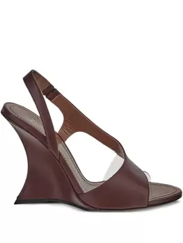 Кожаные сандалии Paris Texas, красный