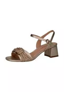 Кожаные сандалии Peter Kaiser, золотой