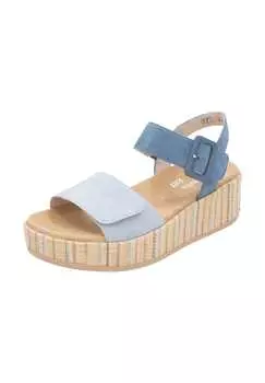 Кожаные сандалии Remonte, синий