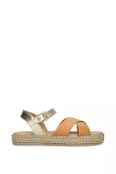 Кожаные сандалии Reya KG Kurt Geiger, коричневый