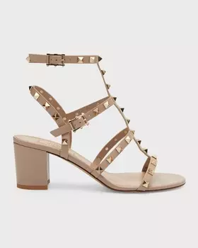 Кожаные сандалии Rockstud 60 мм Valentino Garavani