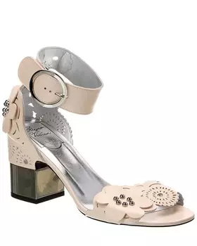 Кожаные сандалии Roger Vivier, белый