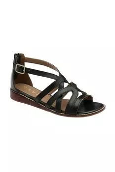 Кожаные сандалии с открытым носком 'Montrose' Ravel, черный