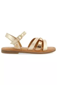 Кожаные сандалии с регулируемым ремешком Gioseppo, желтый