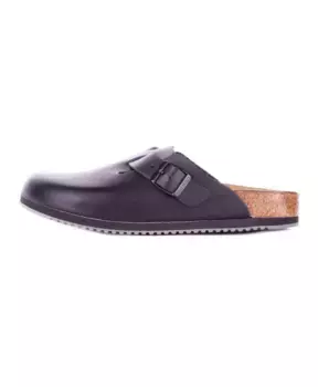 Кожаные сандалии с регулируемыми пряжками Birkenstock, черный