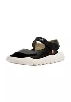 Кожаные сандалии Softinos, черный