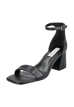 Кожаные сандалии STEVE MADDEN, черный
