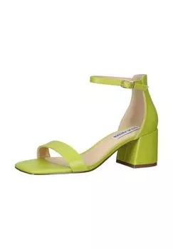 Кожаные сандалии STEVE MADDEN, цвет Lime