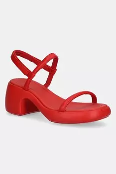 Кожаные сандалии Thelma Sandal Camper, красный