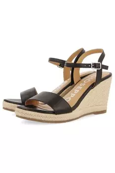 Кожаные сандалии типа эспадрильи Gioseppo, черный