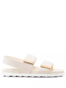 Кожаные сандалии Tod's, нейтральный