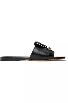 Кожаные сандалии Trunkaroo Marni, черный