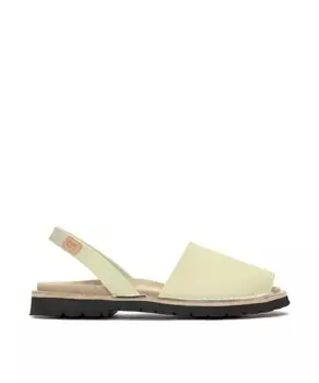 Кожаные сандалии унисекс Menorquina на анатомической подошве CASTELL MENORCA, цвет Natural