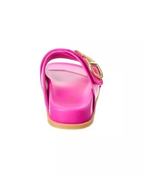 Кожаные сандалии Valentino VLogo Signature, розовый