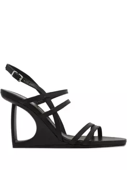 Кожаные сандалии Vic Matie, черный