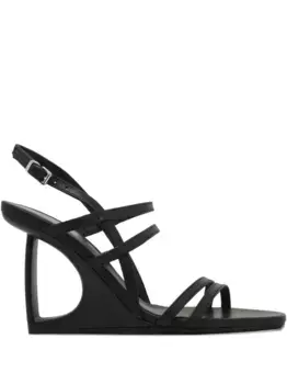 Кожаные сандалии Vic Matie, черный