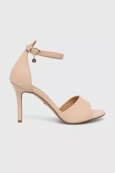 Кожаные сандалии Wojas, бежевый