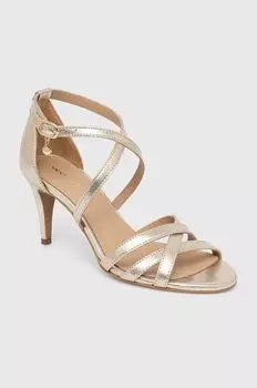 Кожаные сандалии Wojas, золотой