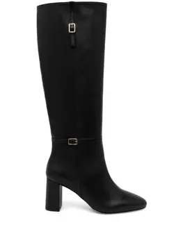 Кожаные сапоги ALOHAS, черный