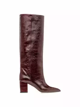 Кожаные сапоги Anja 70 Paris Texas, бордовый