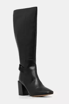 Кожаные сапоги Barbour Saskia, черный