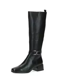 Кожаные сапоги Caprice, черный
