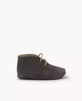 Кожаные сапоги для мальчика Pisamonas, серый