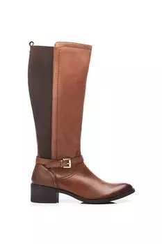 Кожаные сапоги до колена 'Tadelle' Moda In Pelle, бежевый