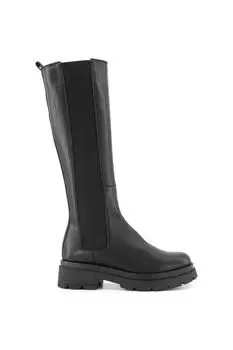 Кожаные сапоги до колена "Темпас" Dune London, черный