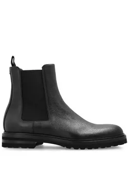 Кожаные сапоги Dolce & Gabbana, черный