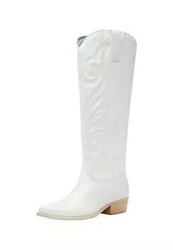 Кожаные сапоги Felmini, белый